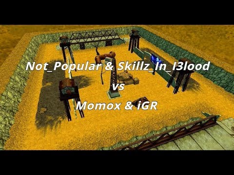 Not_Popular & Skillz_In_I3lood vs Momox & iGR | Tanki Online | Zone tandem | #2