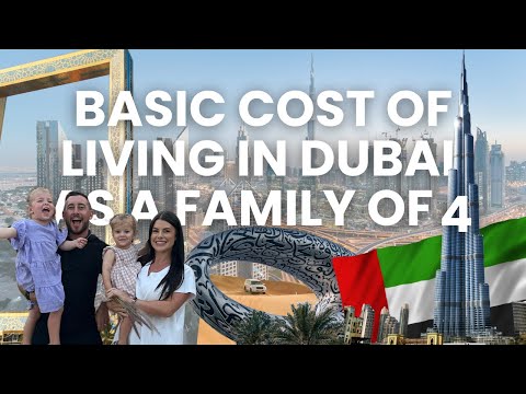 The Basic Cost of Living in Dubai as a Family of 4 🇦🇪 | Poppy Owen
