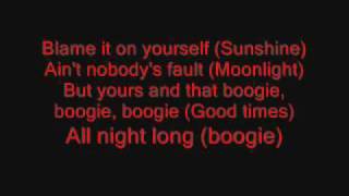 The Jacksons (Blame it on the boogie) lyrics