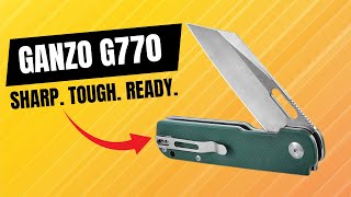 The Ganzo G770 Folding Knife Surprised Me