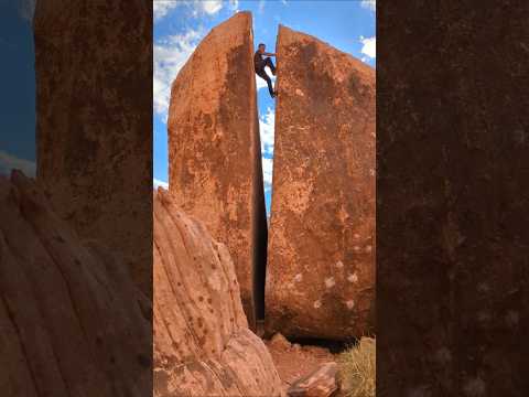 Red Rocks Bouldering: Plumber's Crack