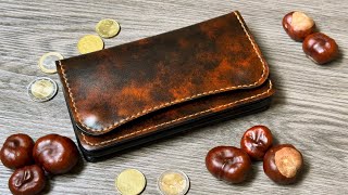 Euro Wallet | Free PDF Pattern | Elegant Handcrafted Design with a Zipper Coin Pocket