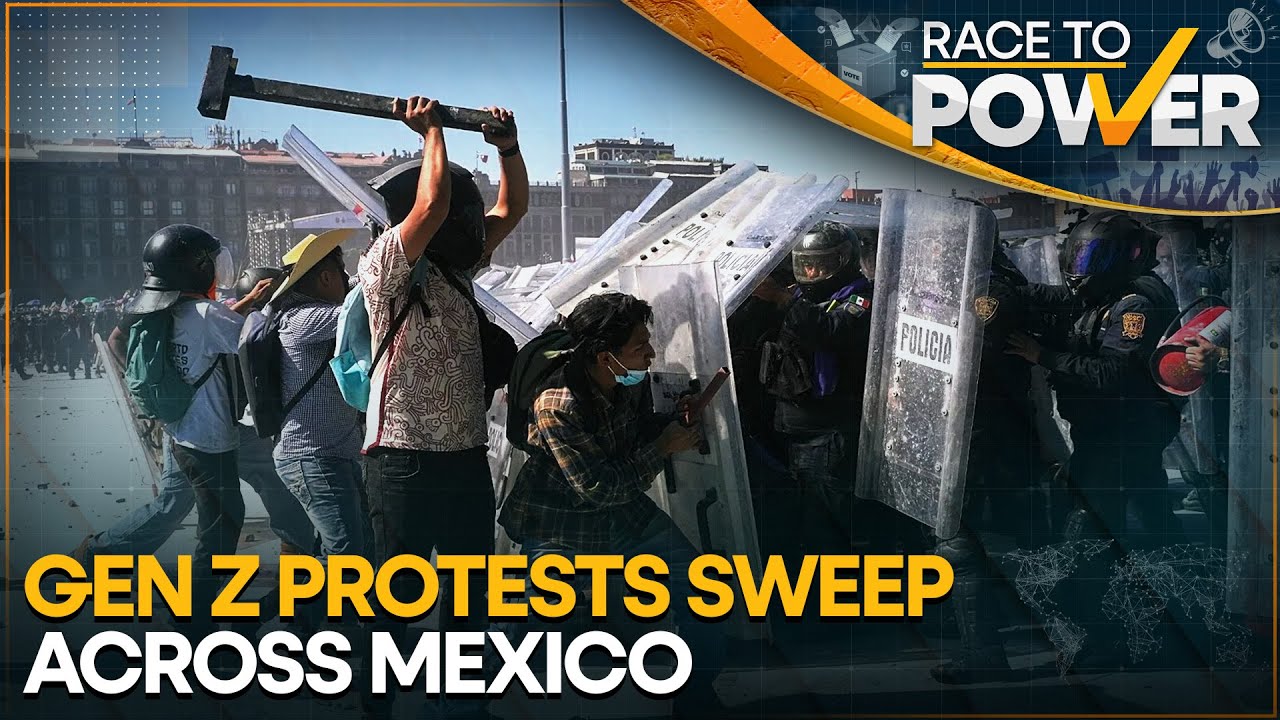 Mexico Gen Z Protest: Public Anger Mounts Over Crime And Corruption | Race To Power | WION