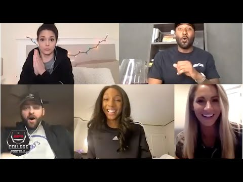 誰是最著名的名人加入大學足球Zoom哈拉？ (Who is the most famous celebrity to join the college football Zoom chat?)