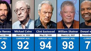 Age of Famous Senior Hollywood Actors in 2025