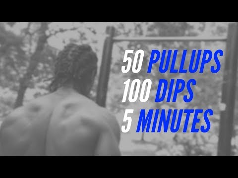 Sincere Semion Does 50 Pullups 100 Dips in 5 min