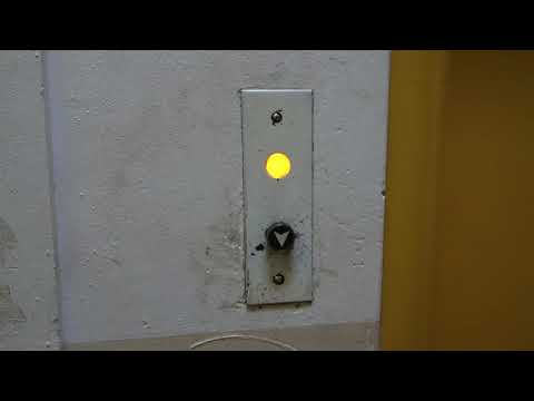 EPIC, ANTIQUE 1950s Otis Black Button Traction Elevator at the Tooke Brothers Building, Montreal, QC