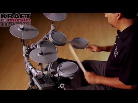 Kraft Music - KAT Percussion KT1 Digital Drum Set Demo with Mark Moralez
