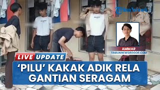 Pilu, Kakak Adik Gantian Pakai Seragam & Sepatu agar Bisa Tetap Sekolah di Bogor, Ortu Tak Mampu