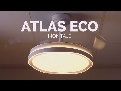 Cómo instalar el ventilador de techo Atlas Eco – CristalRecord | Montaje paso a paso
