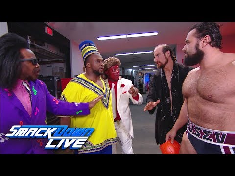 Rusev & Aiden English trash The New Day's Halloween candy: SmackDown LIVE, Oct. 31, 2017