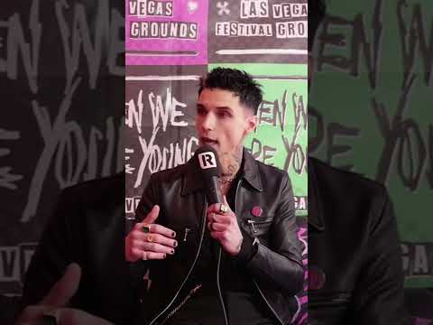 Black Veil Brides’ Andy On When We Were Young Fest #shorts