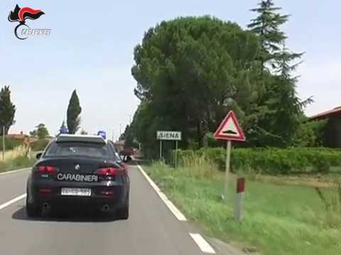 Siena, 19/02/2019 - Carabinieri arrestano una donna per maltrattamenti