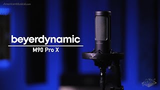 Video thumbnail for Beyerdynamic M90 Pro X Microphone - AmericanMusical.com by American Musical Supply