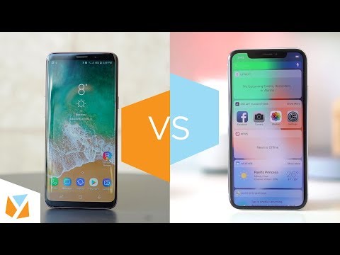Samsung Galaxy S9 vs iPhone X: Comparison