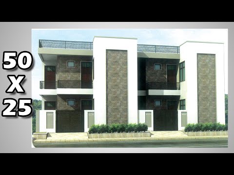 30 X 64 House Plan 2Bhk With Parking Ground First Floor 30 X 64 घर का नक्शा 1920sq ft