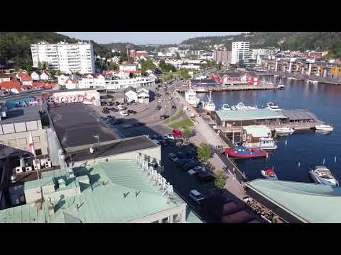 Norway Sandefjord Drone 4k