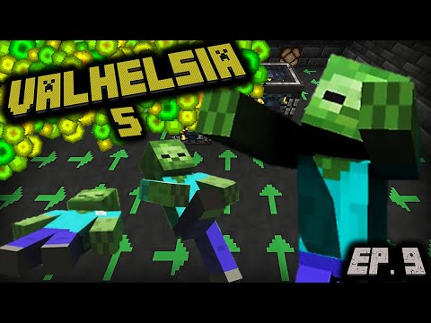 AFK Experience Mob Farm - Ep 9 | Valhelsia 5 Minecraft Modpack