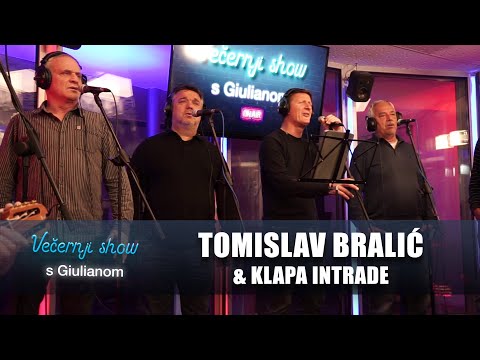 Tomislav Bralić i klapa Intrade - Ugrij mi dušu  [Večernji show s Giulianom]