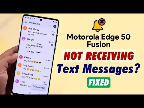 Moto Edge: How to Fix Motorola Phone Not Receiving Text Messages!