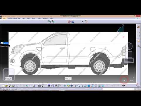 How to Design a Car in CATIA