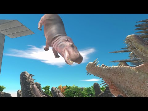 DEADLY HEAD PURUSSAURUS VS ALL UNITS - ARBS - Animal revolt battle simulator