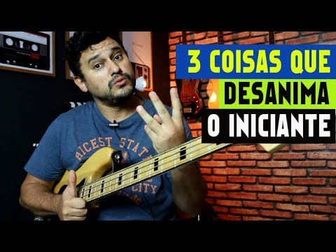 3 Coisas que Desanima o Iniciante de Tocar Slap no Baixo Pt1