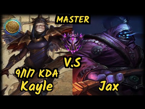 GGS Hauntzer (KAYLE) vs JAX - 9/1/7 KDA TOP GAMEPLAY - NA Ranked MASTER