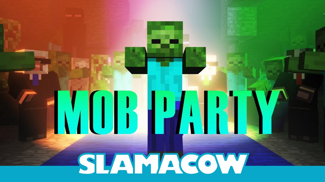 Minecraft Mob Dance Party - Animation - Slamacow