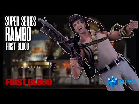Hiya Toys First Blood Exquisite Super Series John Rambo 1/12 Scale Action Figure | @TheReviewSpot