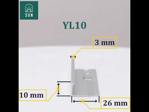 NẸP ỐP GÓC GẠCH YL10-SUN