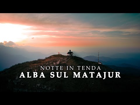 Cosa si prova svegliarsi all'alba in cima? | In tenda sul Monte Matajur (1640 mt) | CINEMATIC VIDEO