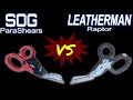 Folding Shears Showdown SOG Vs Leatherman