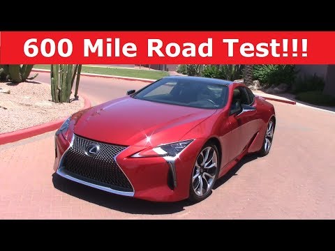 2019 Lexus LC500 V8: Performance & Fuel Economy Drive