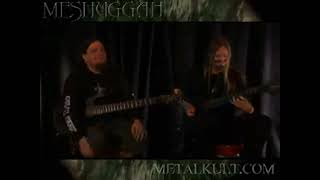 MESHUGGAH - RIFF LESSON *PRAVUS + NEW MILLENNIUM CYANIDE CHRIST ! EPIC ! RARE !