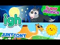 ⭐Super Phonics | igh Song | Sunlight vs. Moonlight 🌞🌝 | Phonics Song for Kids | JunyTony