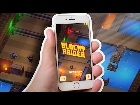 NOWY, LEPSZY CROSSY ROAD?! :o | Blocky Raider - Mobilne Granie [#37]