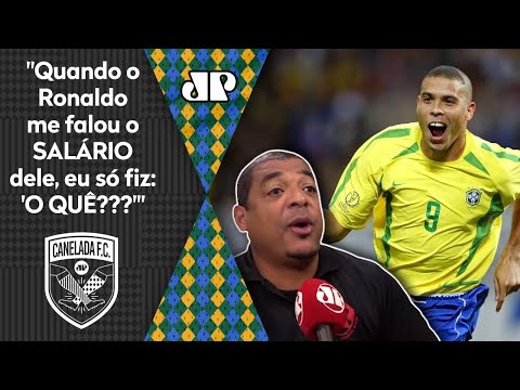 Histórias do Vampeta: o dia em que Ronaldo REVELOU quanto GANHAVA POR MÊS!