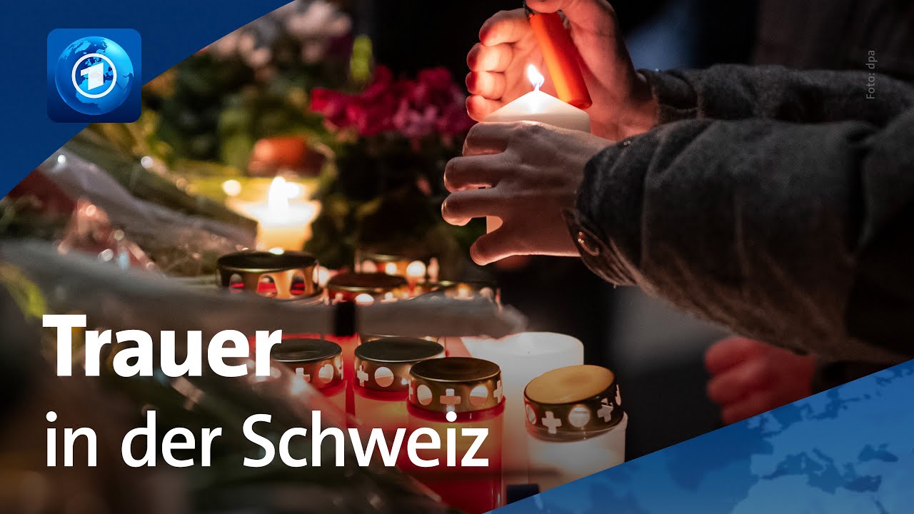 Trauer in der Schweiz: Ermittlungen nach Brand