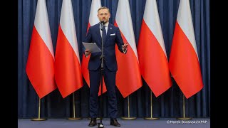 Briefing by the head of the Chancellery of the President of the Republic of Poland, Zbigniew Bogucki