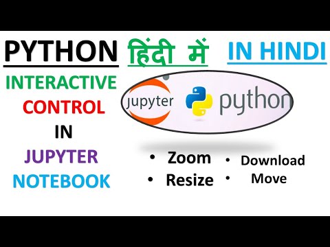 Python In Hindi Interactive Control In Matplotlib Plot Jupyter Notebook Python For Beginners
