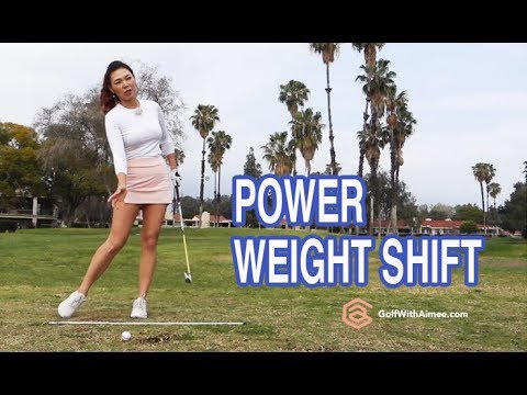 Weight Shift for Power | Golf with Aimee
