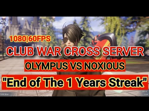 OLYMPUS VS NOXIOUS - CLUB WAR CROSS SERVER - Dragon Raja SEA | 1080|60FPS