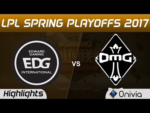 EDG vs OMG Highlights Game 2 LPL Spring Playoffs 2017 Edward Gaming vs OMG
