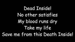 Skillet- Dead Inside (Lyrics)