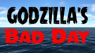 Godzillas Bad Day - MMD Animation