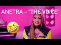 Drag Race’s Anetra doing “THE VOICE”