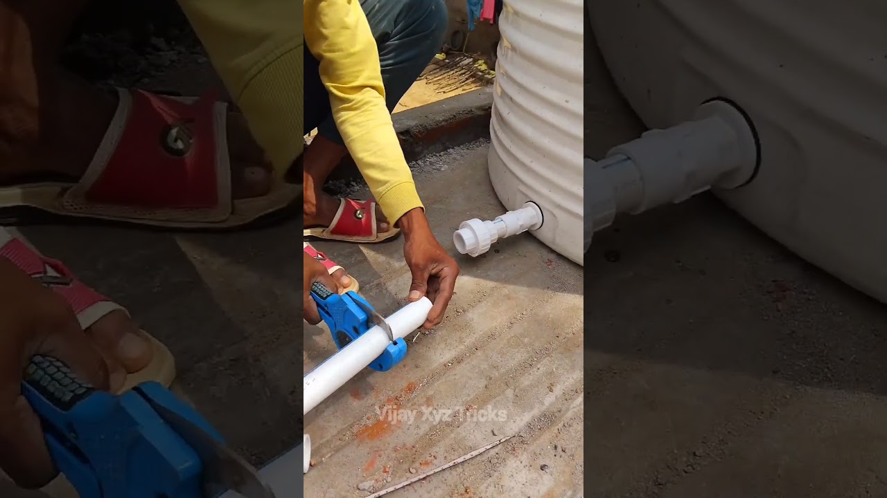 upvc union fitting tips #shortvideo #pvcpipefitting