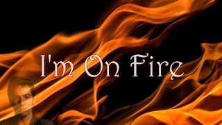 Bruce Springsteen - I&#39;m On Fire (Lyrics)