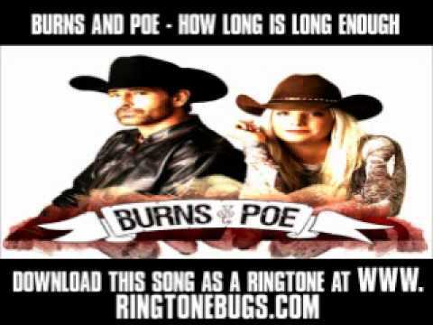 Thumbnail for Burns And Poe - How Long Is Long Enough [ New Video + Lyrics + Download ] by Burns & Poe